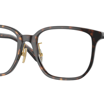 Vogue VO5550D Pillow Eyeglasses  W656-Dark Havana 55-145-18 - Color Map Brown