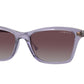 Vogue VO5551S Pillow Sunglasses  311862-Transparent Purple 54-140-17 - Color Map Violet
