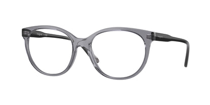 Vogue VO5552F Phantos Eyeglasses  1981-Transparent Dark Grey 53-140-17 - Color Map Grey
