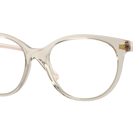 Vogue VO5552F Phantos Eyeglasses  2998-Transparent Beige 53-140-17 - Color Map Brown