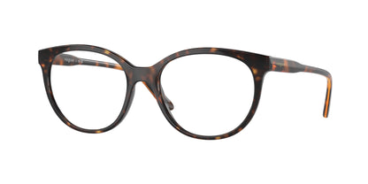 Vogue VO5552F Phantos Eyeglasses  W656-Dark Havana 53-140-17 - Color Map Brown