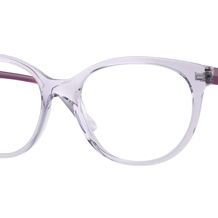 Vogue VO5552 Phantos Eyeglasses  2745-Transparent Violet 53-140-17 - Color Map Violet