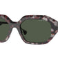 Vogue VO5554S Irregular Sunglasses  31499A-Grey Tortoise 54-140-18 - Color Map Grey