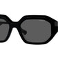 Vogue VO5554S Irregular Sunglasses  W44/87-Black 54-140-18 - Color Map Black