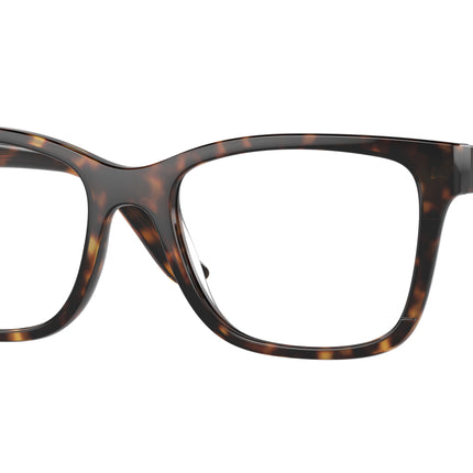 Vogue VO5556F Rectangle Eyeglasses  W656-Dark Havana 53-140-18 - Color Map Brown