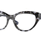 Vogue VO5560 Irregular Eyeglasses  3147-Blue Tortoise 53-140-18 - Color Map Blue
