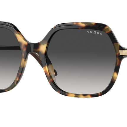 Vogue VO5561S Square Sunglasses  26058G-Yellow Tortoise 56-140-19 - Color Map Tortoise