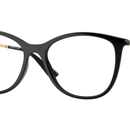 Vogue VO5562 Phantos Eyeglasses  W44-Black 54-140-17 - Color Map Black