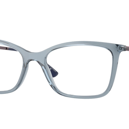 Vogue VO5563 Butterfly Eyeglasses  2966-Transparent Azure 53-140-17 - Color Map Blue