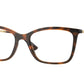 Vogue VO5563 Butterfly Eyeglasses  W656-Dark Havana 53-140-17 - Color Map Brown