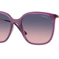Vogue VO5564S Square Sunglasses  3119I6-Transparent Violet 54-140-17 - Color Map Violet