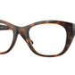 Vogue VO5569 Cat Eye Eyeglasses  W656-Dark Havana 53-135-19 - Color Map Brown