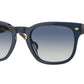 Vogue VO5571S Square Sunglasses  31434L-Transparent Blue 53-145-21 - Color Map Blue