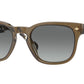 Vogue VO5571S Square Sunglasses  314411-Transparent Olive Green 53-145-21 - Color Map Green