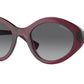 Vogue VO5576SB Oval Sunglasses  2989T3-Transparent Cherry 52-140-21 - Color Map Violet