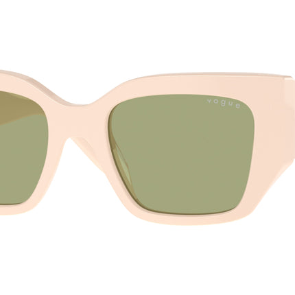 Vogue VO5583S Irregular Sunglasses  316482-Full Beige 51-140-20 - Color Map Beige