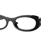 Vogue VO5596 Oval Eyeglasses  W44-Black 53-140-20 - Color Map Black