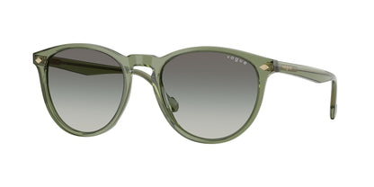 Vogue VO5599S Phantos Sunglasses  318711-Transparent Green 53-145-19 - Color Map Green
