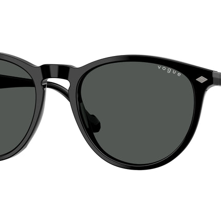 Vogue VO5599S Phantos Sunglasses  W44/87-Black 53-145-19 - Color Map Black