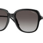 Vogue VO5601S Square Sunglasses  W44/8G-Black 53-140-18 - Color Map Black