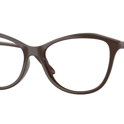 Vogue VO5602 Irregular Eyeglasses  2252-Full Brown 54-140-16 - Color Map Brown
