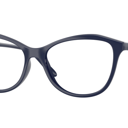 Vogue VO5602 Irregular Eyeglasses  3240-Full Blue 52-140-16 - Color Map Blue