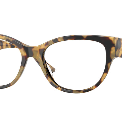 Vogue VO5604 Cat Eye Eyeglasses  2605-Yellow Tortoise 53-140-17 - Color Map Tortoise
