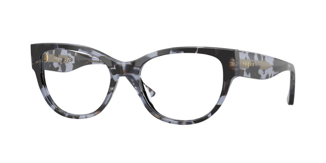 Vogue VO5604 Cat Eye Eyeglasses  3147-Blue Tortoise 53-140-17 - Color Map Blue