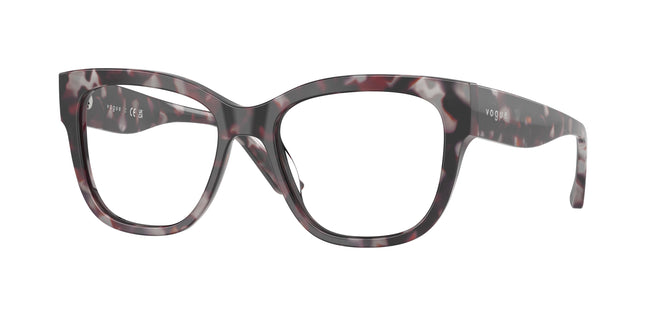 Vogue VO5605F Square Eyeglasses  3149-Grey Tortoise 53-140-16 - Color Map Grey