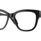 Vogue VO5605F Square Eyeglasses  W44-Black 53-140-16 - Color Map Black
