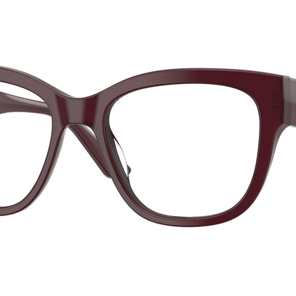 Vogue VO5605 Square Eyeglasses  2426-Full Bordeaux 51-140-17 - Color Map Red