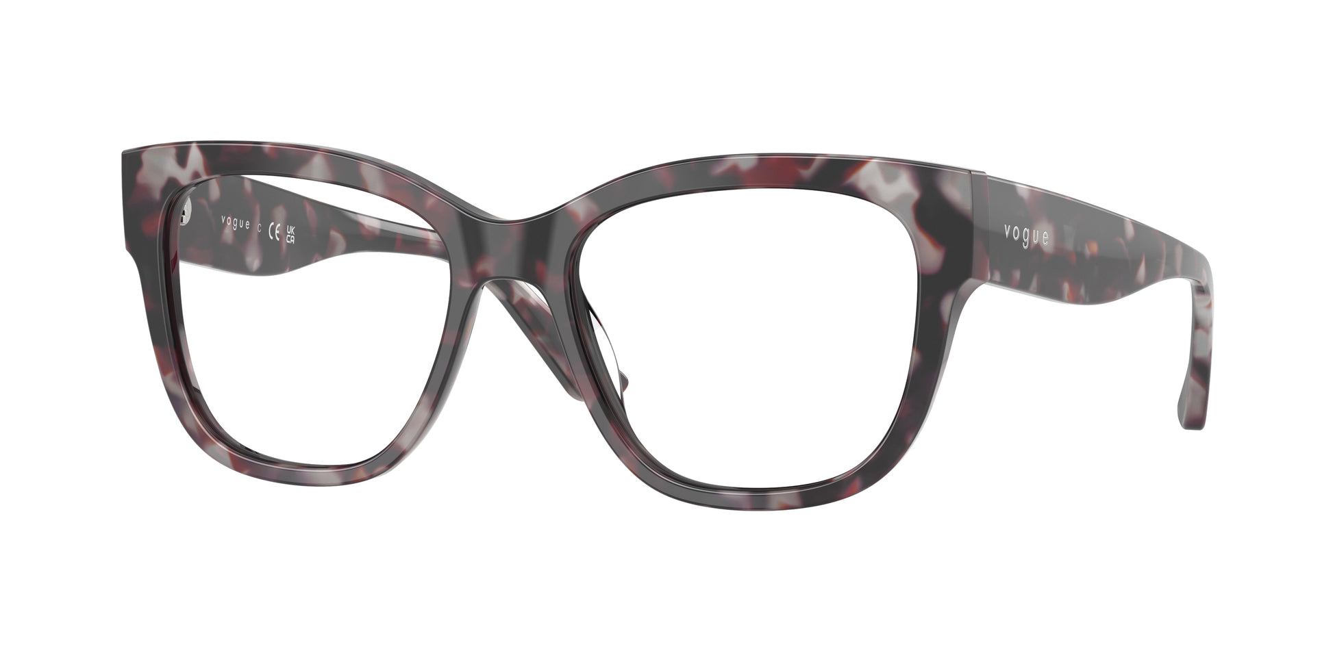 Vogue VO5605 Square Eyeglasses  3149-Grey Tortoise 53-140-17 - Color Map Grey