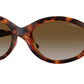 Vogue VO5606S Oval Sunglasses  W656T5-Dark Havana 65-120-22 - Color Map Brown