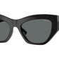 Vogue VO5607S Irregular Sunglasses  W44/81-Black 53-140-18 - Color Map Black