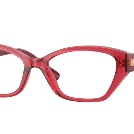 Vogue VO5608 Cat Eye Eyeglasses  3084-Transparent Cherry 53-140-17 - Color Map Violet