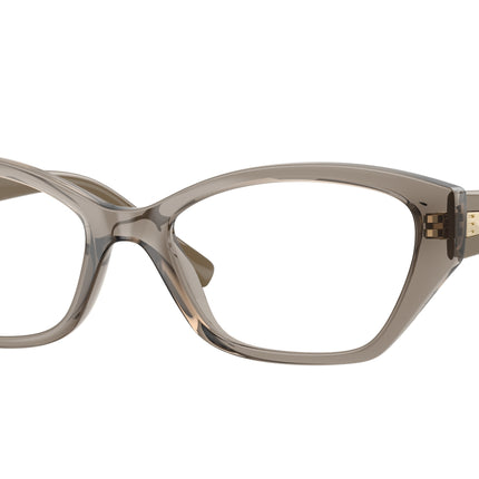 Vogue VO5608 Cat Eye Eyeglasses  3156-Transparent Brown 53-140-17 - Color Map Brown