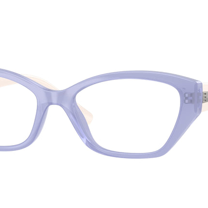 Vogue VO5608 Cat Eye Eyeglasses  3176-Transparent Light Purple 53-140-17 - Color Map Violet