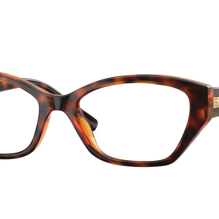 Vogue VO5608 Cat Eye Eyeglasses  W656-Dark Havana 53-140-17 - Color Map Brown