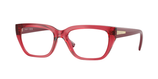 Vogue VO5609 Pillow Eyeglasses  3084-Transparent Cherry 53-140-17 - Color Map Violet
