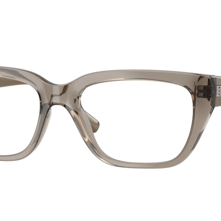 Vogue VO5609 Pillow Eyeglasses  3156-Transparent Brown 53-140-17 - Color Map Brown