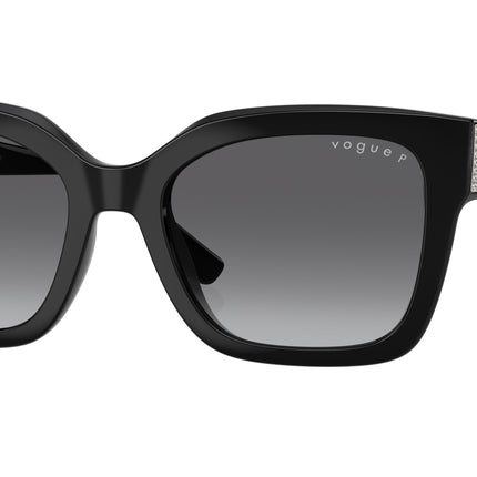 Vogue VO5613SB Square Sunglasses  W44/T3-Black 54-140-20 - Color Map Black