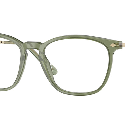Vogue VO5614 Pillow Eyeglasses  3187-Transparent Green 53-145-18 - Color Map Green