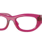 Vogue VO5615 Cat Eye Eyeglasses  2987-Transparent Fuchsia 51-140-21 - Color Map Violet