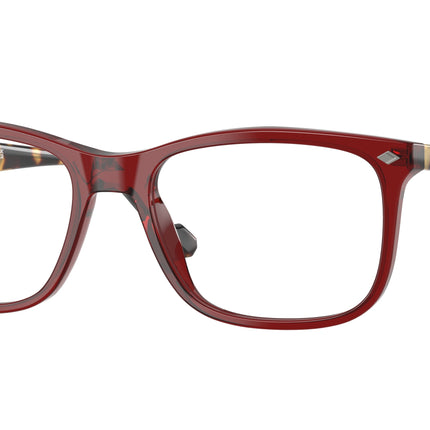 Vogue VO5617 Pillow Eyeglasses  2924-Transparent Bordeaux 55-145-18 - Color Map Red