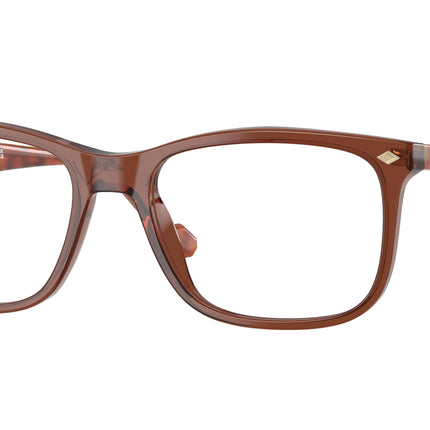 Vogue VO5617 Pillow Eyeglasses  3202-Transparent Brown 55-145-18 - Color Map Brown