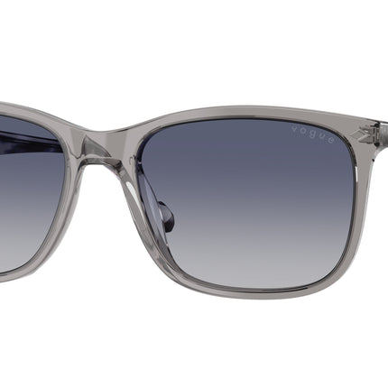 Vogue VO5618S Pillow Sunglasses  28204L-Transparent Grey 57-145-18 - Color Map Grey