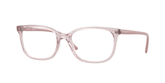 Vogue VO5621 Pillow Eyeglasses  2942-Transparent Pink 53-140-17 - Color Map Pink