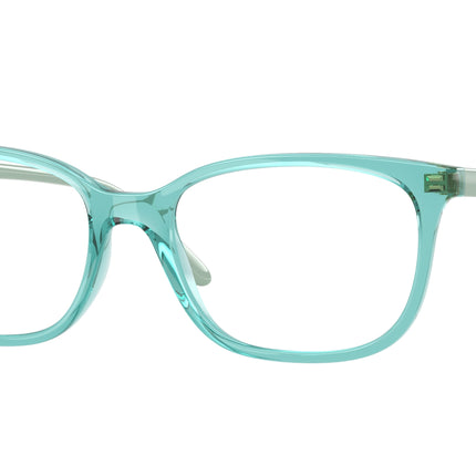 Vogue VO5621 Pillow Eyeglasses  3192-Transparent Torquoise 53-140-17 - Color Map Blue