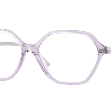 Vogue VO5622 Irregular Eyeglasses  2745-Transparent Violet 55-140-14 - Color Map Violet