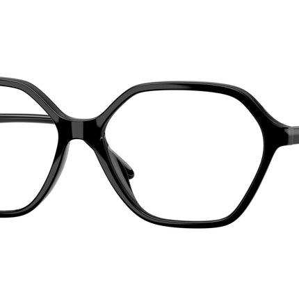 Vogue VO5622 Irregular Eyeglasses  W44-Black 55-140-14 - Color Map Black